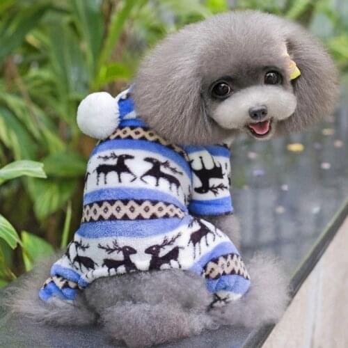 Yorkie Clothes Winter Overalls For Dogs Odezda Dlja Sobak Jumpsuit Fleece Dachshund Clothing For Dogs Chiwawa Soft Fleece Hoodie