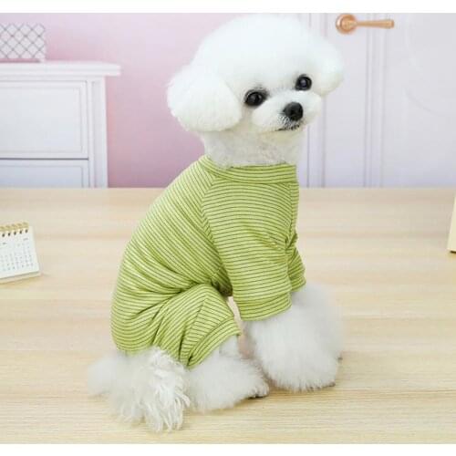 Dog Jump Suit Lovely Soft Creative Pet Summer Pajama Cloth for Cat