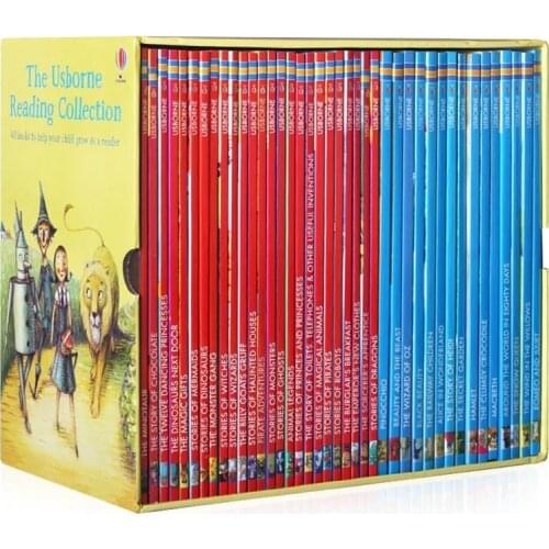 The Usborne Reading Collection My third library A full set of 40 English picture story books to help your child grow up