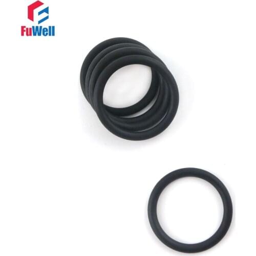 100pcs 1.9mm Thickness Black Nitrile Rubber O Ring Seals 52/55/57/58/60/64/65/68/70/72/75mm OD NBR O-ring Sealing Gasket Washer