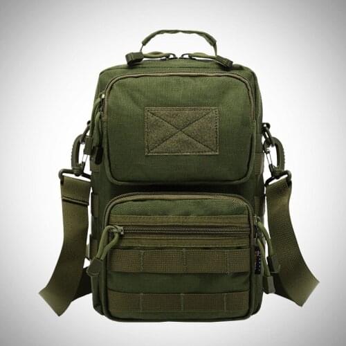 Army fans outdoor climbing camouflage single shoulder bag men riding travel waterproof sports tactical cross body bags handbag