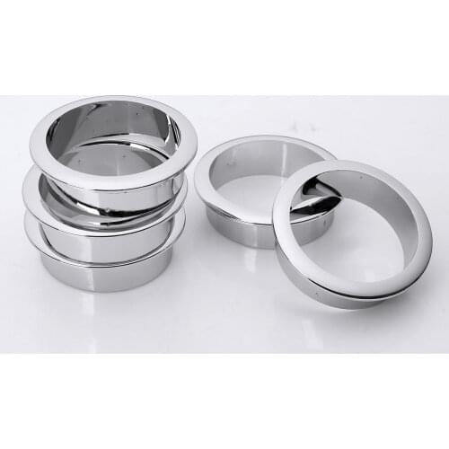 Table Cable Outlet grommet round plug cover for PC Desk Wire holder Cabinet vent hole decorative Furniture Wire Hole Cover