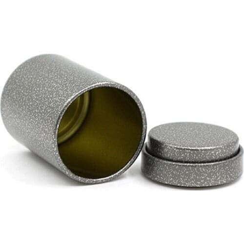 Xin Jia Yi Packing Metal Tea Tin Box Round Tin Can Tin Box With Hinged Lid Custom Tin Cookies Jar For Packaging