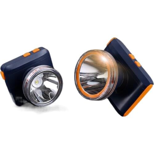 Wearing bright flashlight headlight glare rechargeable household long-range night fishing miners long life waterproof
