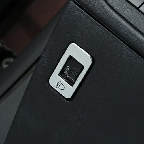 1pc for Peugeot 2008 3008 301 308 408 508 Headlight adjustment switch Decorative frame