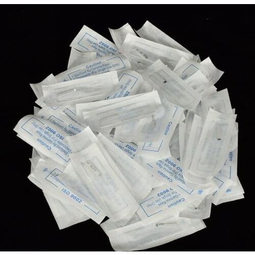 100pcs Microblading Needles 3D Eyebrow Semi Permanent Makeup Tattoo Art Tool