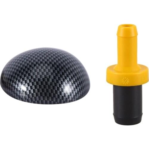 2 Pcs Car Accessories: 1 Pcs A/T Gear Shift Knob Head Grip Car Cover Trim & 1 Pcs Car Intake Manifold Outlet Valve