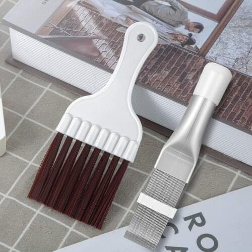 2 Pack Household Cleaning Brush Air Conditioner Condenser Cleaning Brush Kit Fin Cleaner Fin Evaporator Cleaning Tool