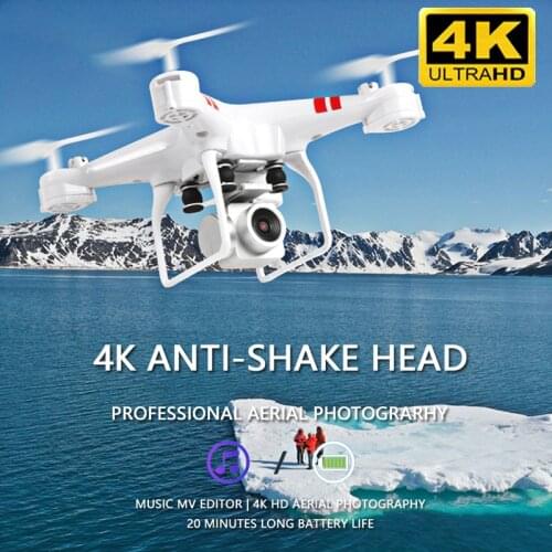 2020 New Drone 4k Camera HD Wifi Transmission Fpv Drone air Pressure Fixed Height four-axis Aircraft Rc Helicopter With Camera