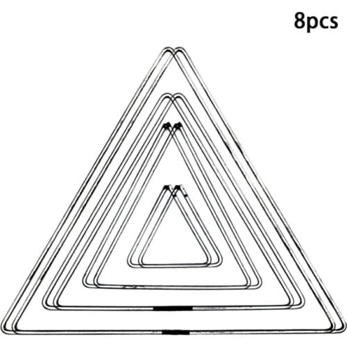 8PCS 80/120/160/200mm Metal Round Wreath Frame DIY Dream-catcher Frame Household Decoration New