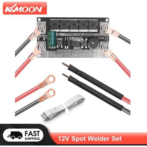KKMOON Spot Welder DIY Kit Portable 12V Battery Energy Storage Spot Welding Machine PCB Circuit Board Soldering Equipment