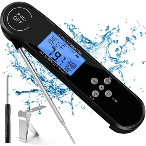 Meat Thermometer Digital Kitchen Thermometer Kitchen Food Cooking Meat BBQ Probe Meat Water Milk Thermometer Kitchen Tools Gifts