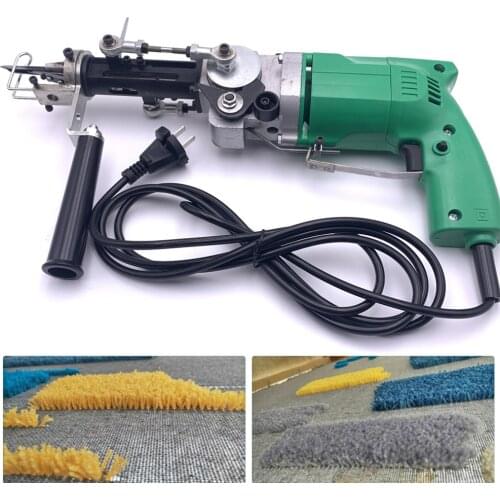Z60 Electric Tufting Gun Machine Carpet Weaving Tufting Machine Tufting Gun With Cut /Loop 2400RPM 100-240V Cut Pile Loop Pile