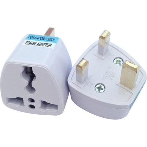 European UK US 220V International Universal Best EU Outlet Type G Travel Power Electrical Charger Plug Adapter Socket Converter