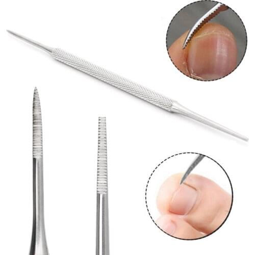 HUAMIANLI Foot Rasp Stainless Steel Specially Designed Ingrown Toe Nail Lifter and File Double Ended Sided Pedicure Dropshipping