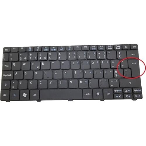 Keyboard For ACER D255 V111102AK3 TR PK130D31A20 KB.I100A.084 V111102AK3 PO PK130D31A17 KB.L100A.077 D255E D260 Portugal Turkish