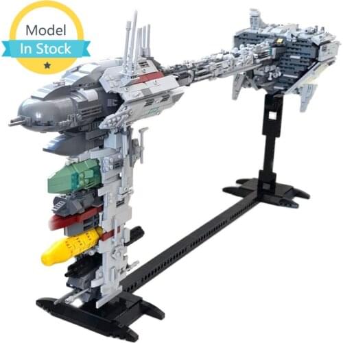 MOC Nebulon-B Escort Frigate Block Model Transport Ship bricks Medical Model Assemble Educational Childrens Toy Collection Gift