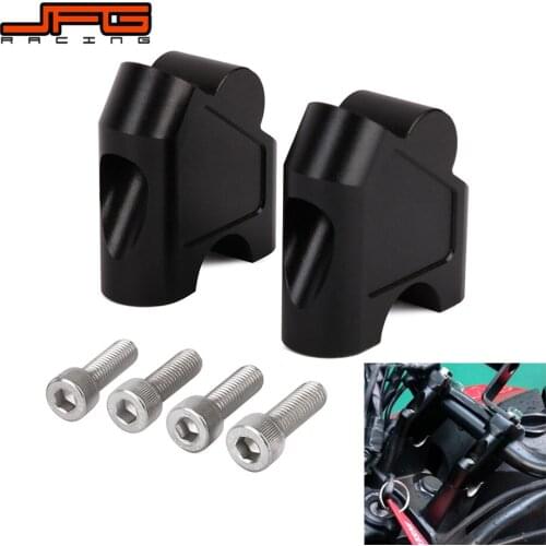 Motorcycle Handlebar Extension Riser Mount Lifting Clamp For SUZUKI GSF125S SV650 SV1000 DL250 V-STROM 250 GW250S GW250F