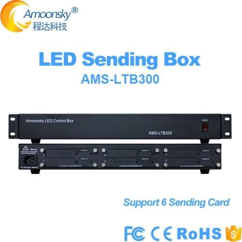 LTB300 led sending box support 6 sending cards linsn control system for advertising led panel display