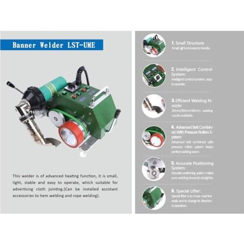 ProfessionalPvc Profile Automatic Banner Welder Machine Stable Quality Automatic Plastic Tarpaulin Welding Machine