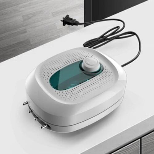 Ultra Quiet Aquarium Air Pump Four Outlet Fish Tank Aerator Pump Bubbler Without Accessories for Up to 160 Gallon Tank