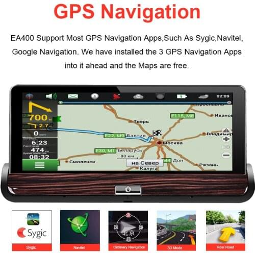 7" Touch DVR video Camera GPS Navigation Dash Cam Android 5.0 Rear view Mirror FHD 1080P Video Recorder Wifi 3G Bluetooth 16GB
