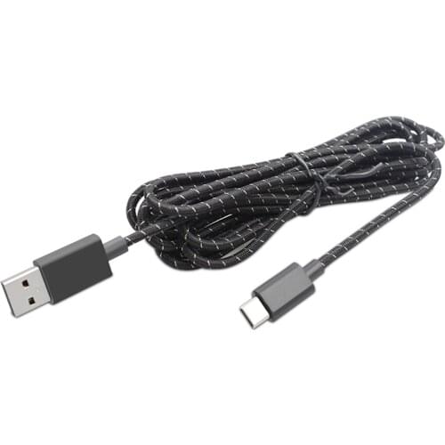 Type-C Controller Charging Cable USB 3.1 Gamepad Joystick Data Transmission Power Cord for XBOX ONE ELITE 2 NS Switch Pro PS5