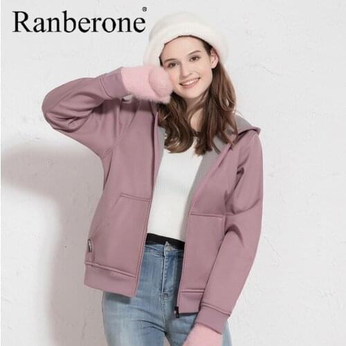 Womens Sports Winter Jacket Running Clothes Ladies Coat Hiking Jacke Waterproof Zipper Men Jackets Solid Hoodie Outwear 2020