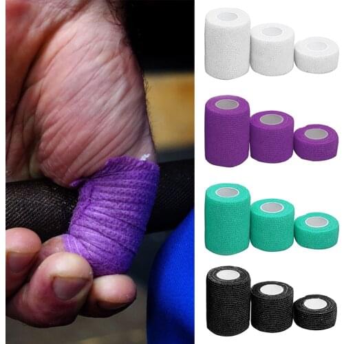 3pcs Thumb Protection Support Finger Self Adhesion Sports Tape Pain Relief Athletic Weightlifting Injury Knee Elastic Breathable