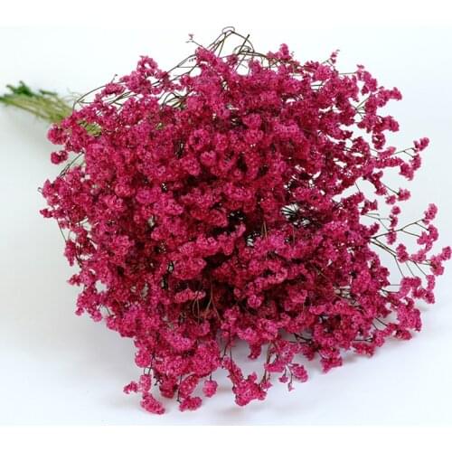 Crystal Grass Preserved Flower Bouquet Dried Natural Colorful Home Wedding Christmas New Year 2021 Modern Decoration House