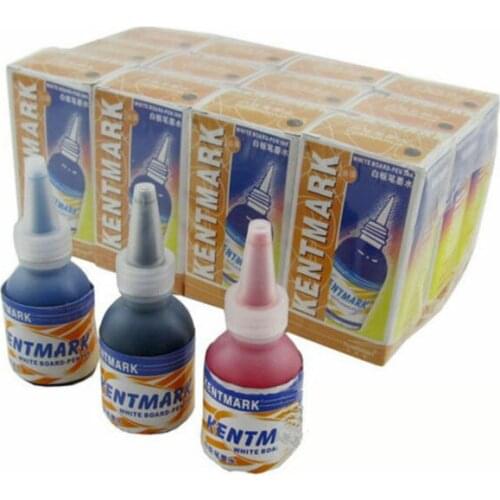 25ml Ink Refill for Refilling Inks Whiteboard Marker Pen Red Blue Black 3 Color