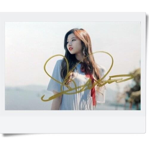 Signed TWICE SANA autographed photo 4*6 inches freeshipping 072017