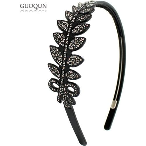 Fancy Hair Bands - New Rhinestone Hair Accessory for Women Lady Hair Ornament Jewelry for Classic Tiara Wear Bridal Party Dance