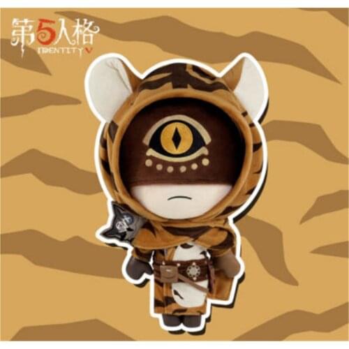 Yuri Identity V Original Survivor Tiger Eli Clark Seer Plush Doll Toy Cosplay Skin Ver. Officia Fashion Gift Hot New