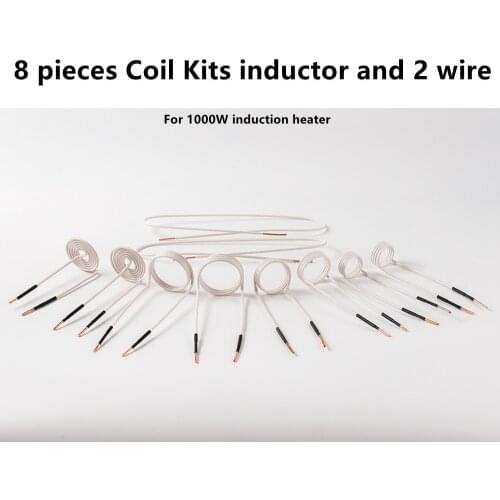 Induction Heater Inductor Coil For 1000W Mini Handheld High Frequency Flameless Coil Kits for Bolt Remover in Car Garage
