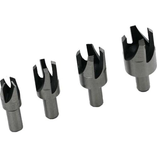 Hardware 4pcs/lot Cork Drill Woodworking Drill Logs Claw Type TenonDrill Power tools Accessories