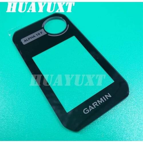 Original used Glass cover screen for GARMIN alpha 10F with Touch screen digitizer for ALPHA 10F lcd garmin Repair replacement