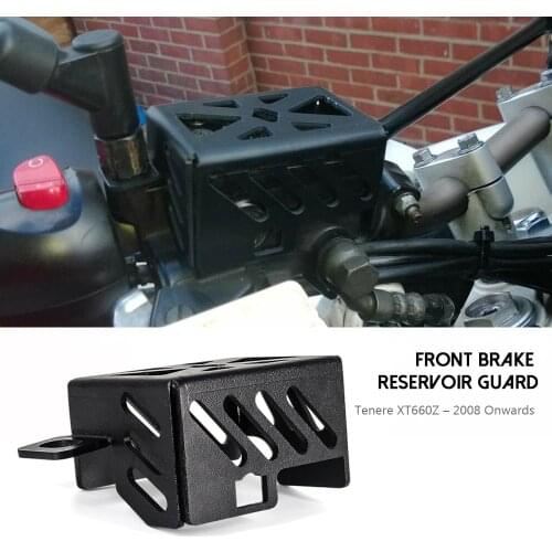 For Yamaha Tenere XT660Z XT 660 Z XTZ 660 2008 Onwards Motorcycle Front Brake Reservoir Oil Cup Guard Protector Cover