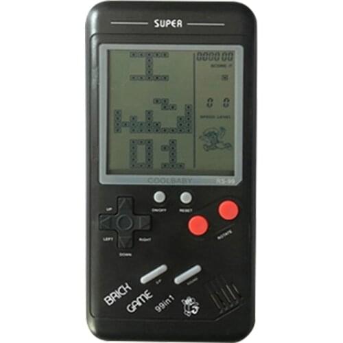 New Retro Classic Childhood Tetris Handheld Game Players LCD Electronic Games Toys Game Console Riddle Educational Toys