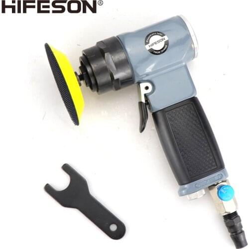 HIFESON 8162A1/2/3" Eccentric 90° Sand Paper Machine Sand Mill Sanding Machine Polishing Machine