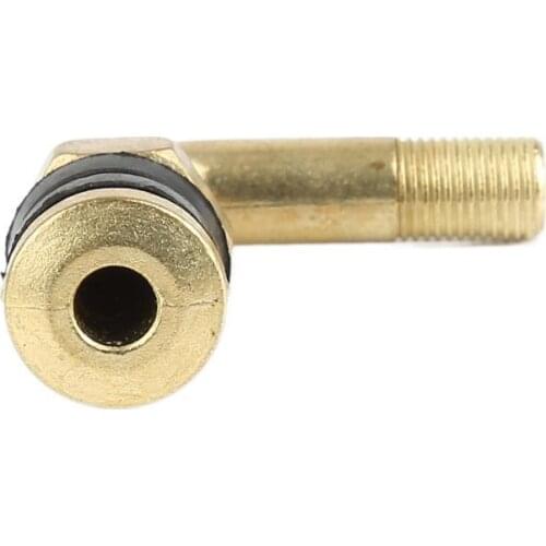 New 2pcs Wheels Tires & Parts CNC Motorcycle Valve Stem 90 Degree Angle Wheel Tire Tubeless Valve Stems Aluminum Brand New