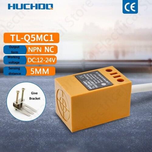 TL-Q5MC1 Square type Inductive Proximity Switch Angular Column NPN NO NC PNP NO NC Motion Sensor