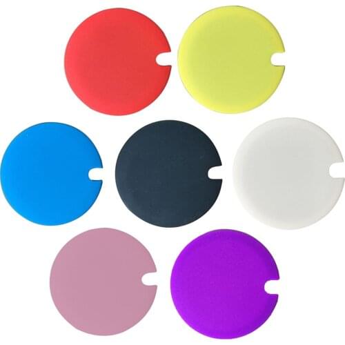 Universal Food Grade Silicone Cup Cover Lid With A Notch Dust-proof Lid for Cup Water Bottle