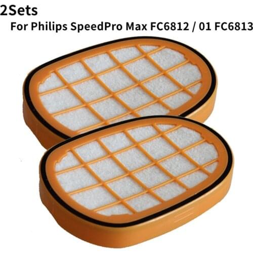 2Pack Filter Insert Like CP0663 For Philips SpeedPro Max FC6812 / 01 FC6813 Ensure Avoid Air Pollution Household Cleaning Tools