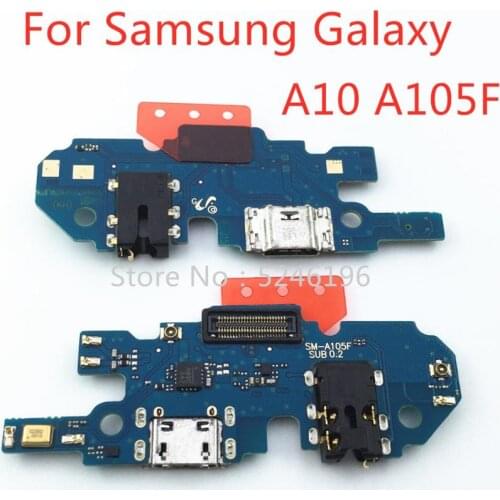 1pcs Applicable to For Samsung Galaxy A10 SM-A105F A10S A107 USB charging port charger base connector soft cable Replace parts