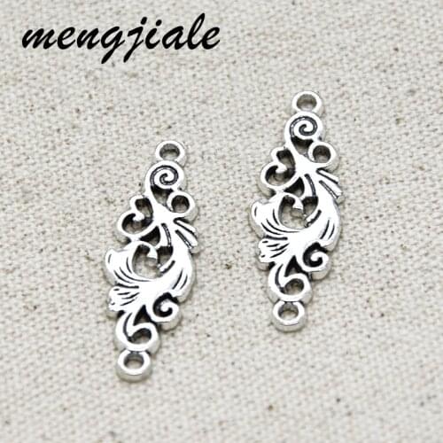10pcs Vintage Alloy Metal Connector Charms For Jewelry Making Finding Accessories Wholesale