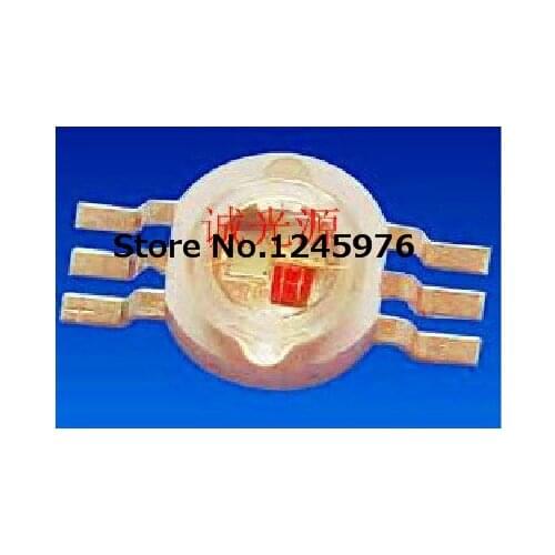 3W 7 colour RGB light high-power LED light-emitting diode 6pin Light Beads