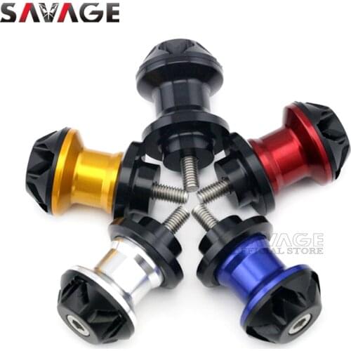 For Benelli BN600 2013-2015/ BN302 2014-2015 Motorcycle Accessories CNC Aluminum Swingarm Spools Slider 6mm Stand Screws