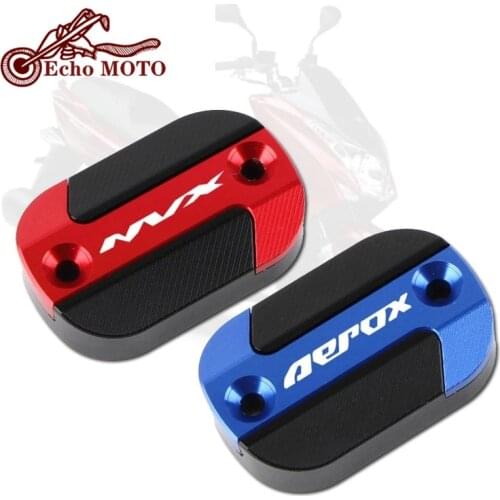 For YAMAHA NVX155 Aerox155 NVX 155 Aerox 155 2017 2018 2019 Motorcycle CNC Aluminum Front Brake Fluid Reservoir Tank Cover Cap