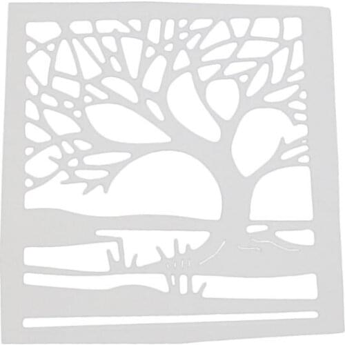 Trees Metal Cutting Dies Stencil DIY Scrapbooking Album Stamp Paper Card Embossing Craft Decor